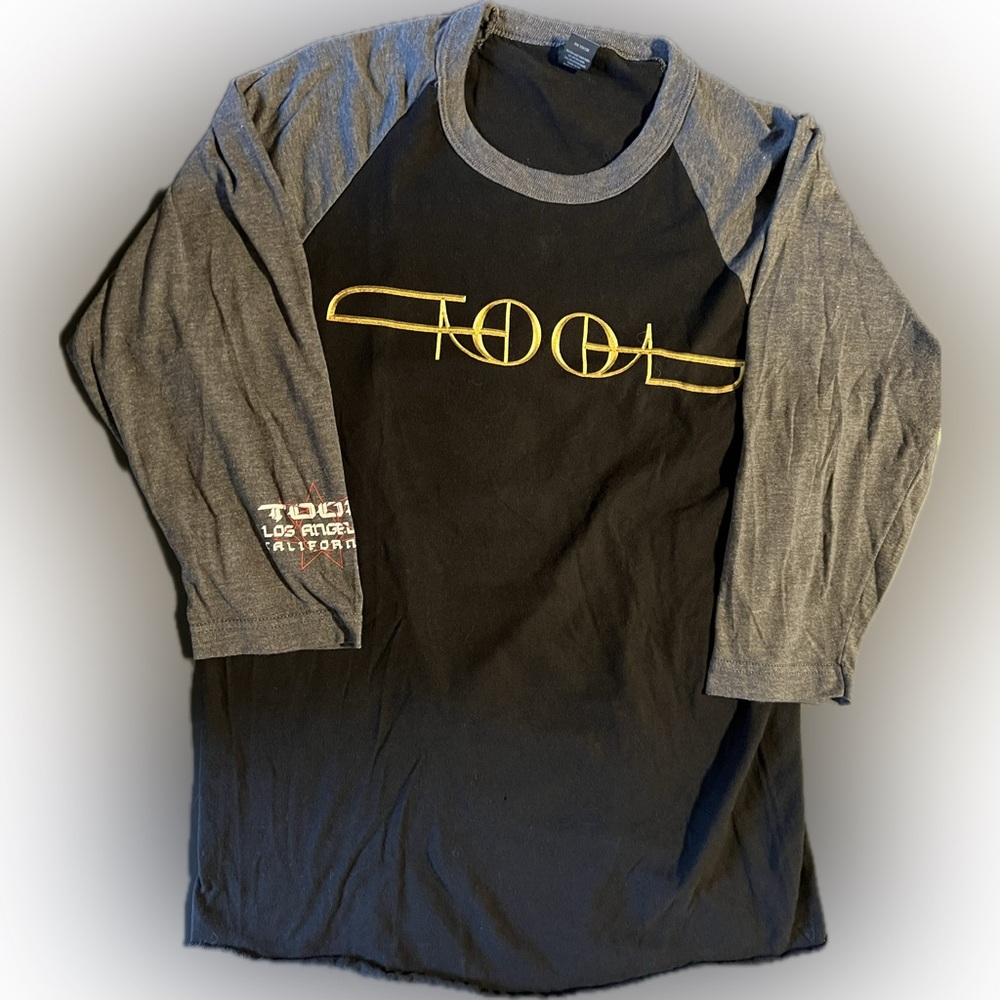 Tool Torch Raglan Band Shirt Fear Inoculum Tour Los Angeles CA 2019 Size Small